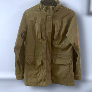 Tentree Node Jacket Olive Green Large Casual Functional Women's Jacket Stylish